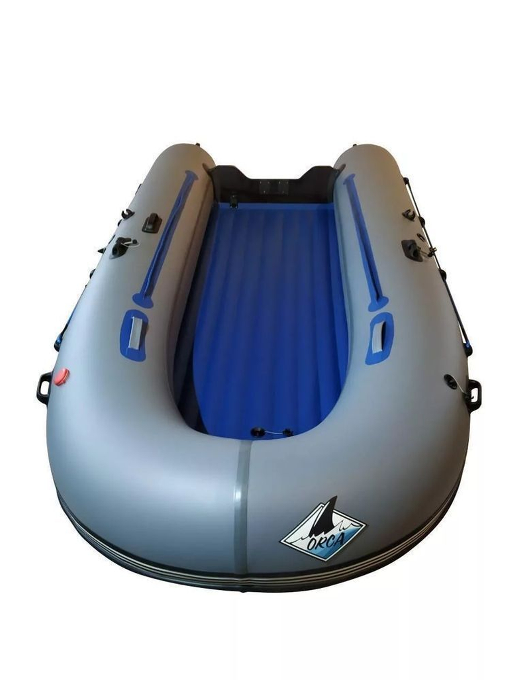 Лодка пвх orca (орка) драккар 390нд (цвет: графит/синий)