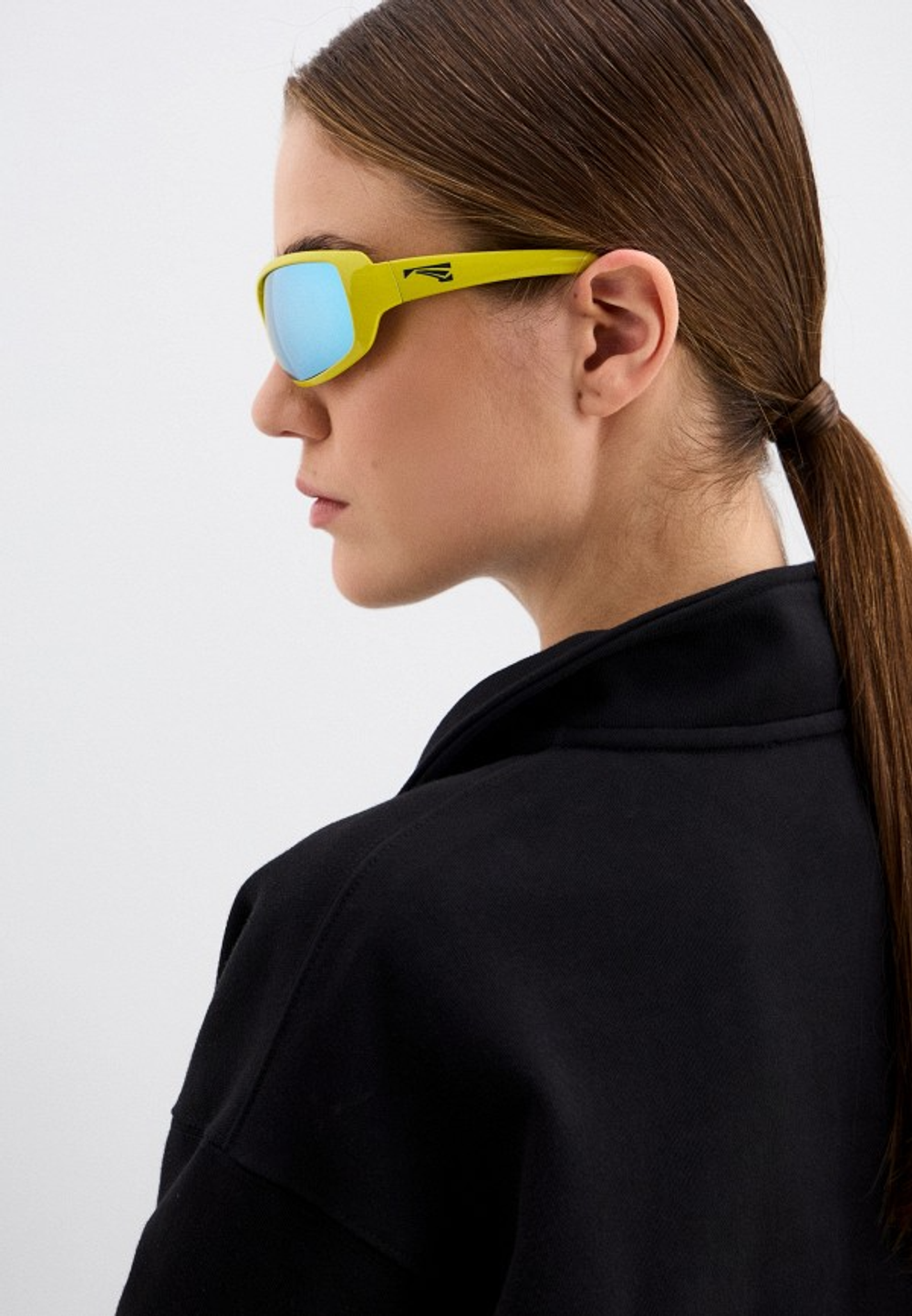 Спортивные очки LiP FLO / Mustard Yellow / PC Polarized / VIVIDE Ice Blue Lens