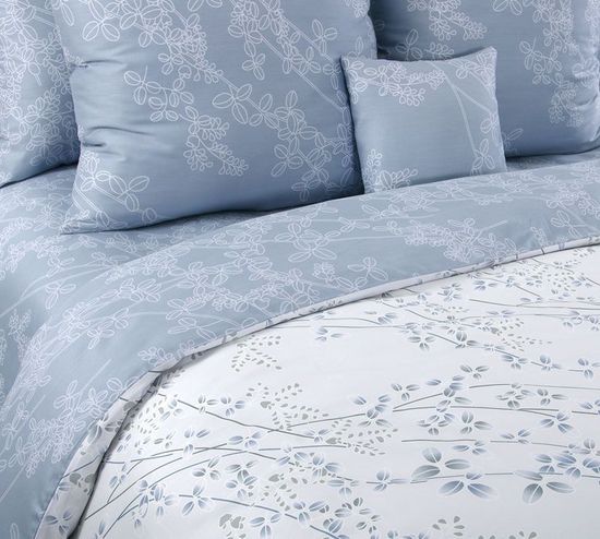 Евро комплект постельного белья Истинная красота сатин