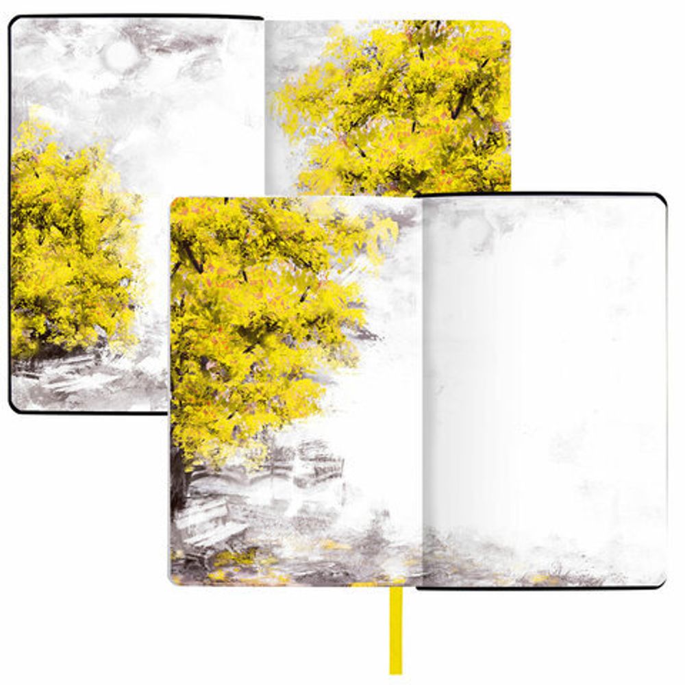 Ежедневник недатированный А5 (138х213 мм), BRAUBERG VISTA, под кожу, гибкий, 136 л., "Old New York", 111991