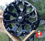 Комплект дисков Fuel Off-Road 20x10 et-12 5x127/5x139.7