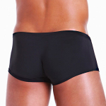 Черные боксеры с декоративным галстуком-бабочкой