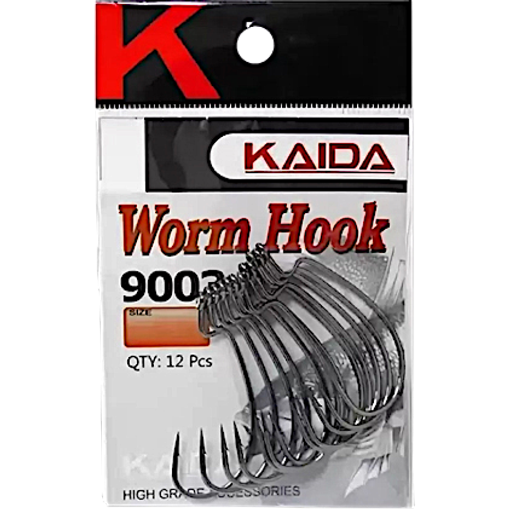 Крючок Офсетный Kaida Worm Hook BS9003 -