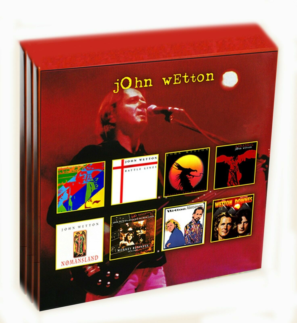 Комплект / John Wetton + U.K. (11 Mini LP CD + Boxes)