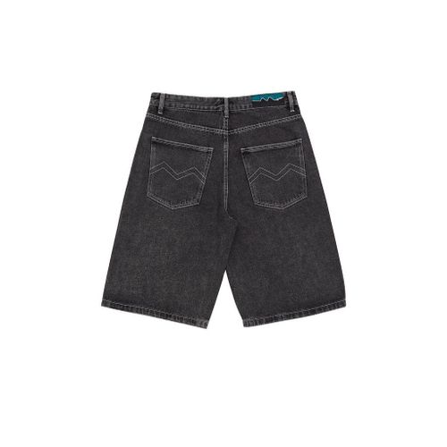 Шорты Bigger M black washed черные