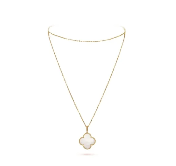 Винтажное длинное колье Van Cleef &amp; Arpels Alhambra