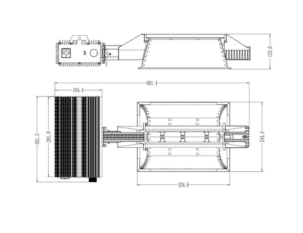 Светильник Nanolux SUMMIT DE 1000W