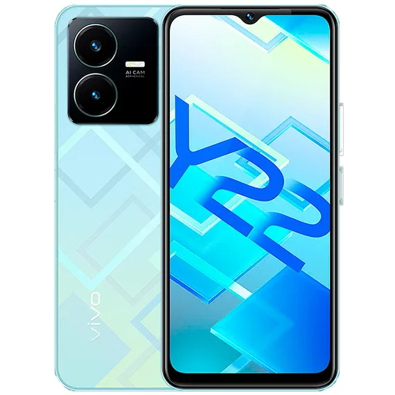 Смартфон Vivo Y22 4/64 ГБ, крипто-зеленый, RU