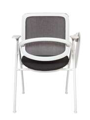 Офисный стул с пюпитром Clip белый каркас