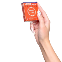 Презервативы с анестетиком Luxe Royal Long Love