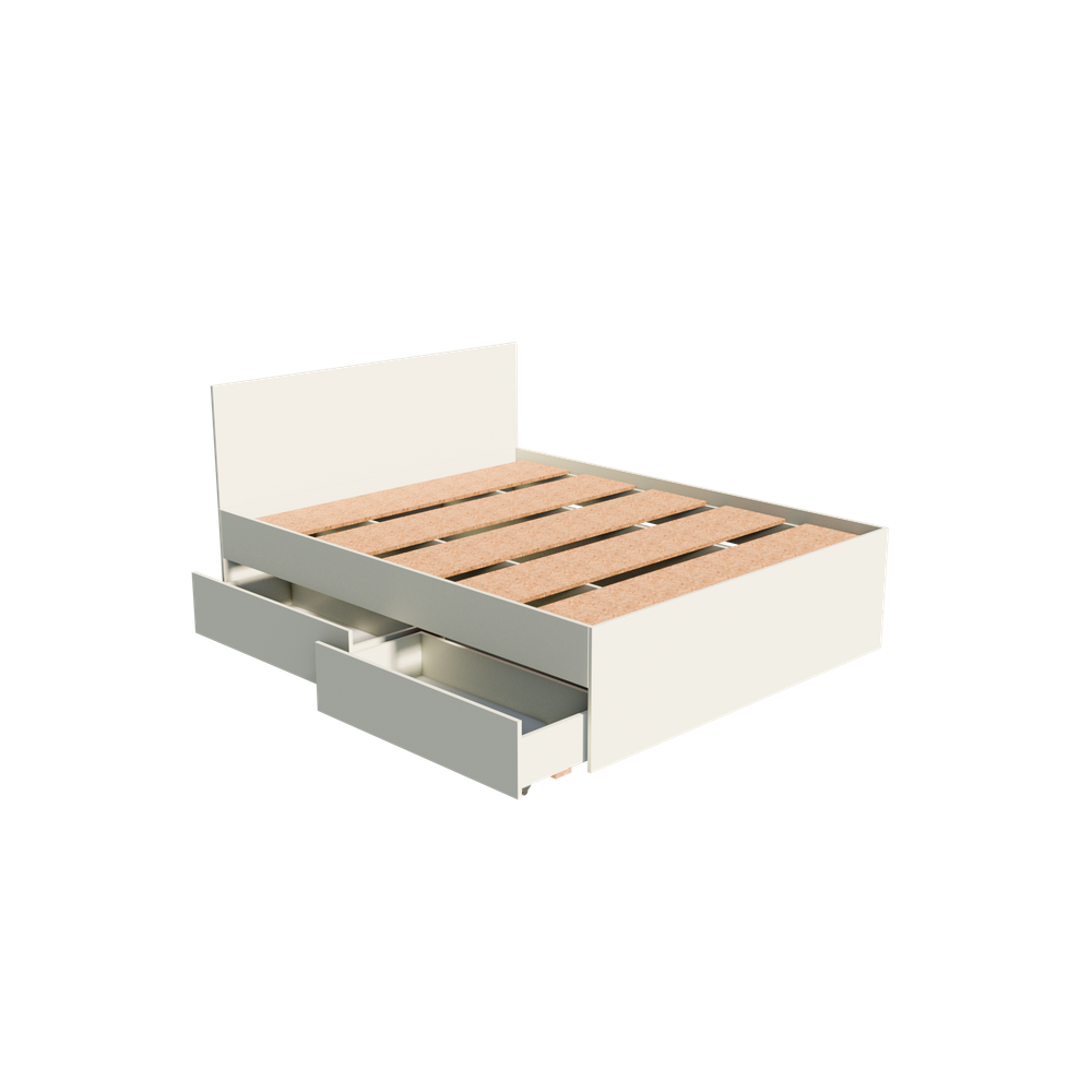 МС Мори Кровать КРМЯ 1600.1 Сатин