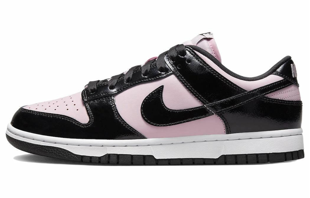 Кроссовки Nike Dunk Low Ess "Pink Black" (Женская размерная сетка)
