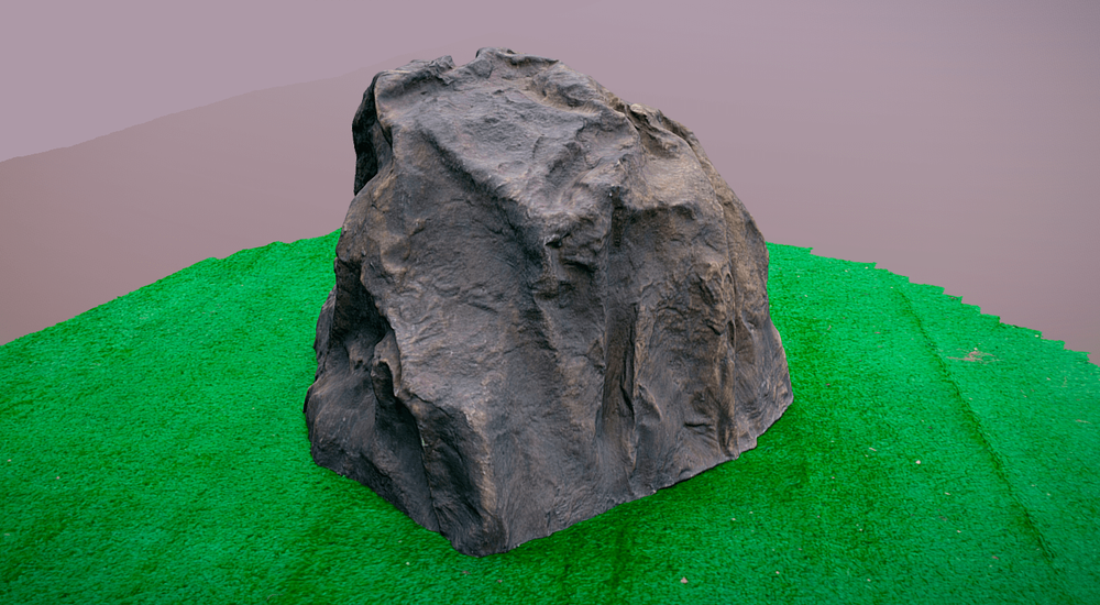 Декоративный камень D60/40, рельеф Люкс на дренажный колодец - Серый