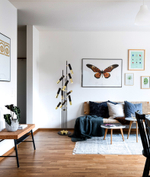Floor design lamp  Ike by Delightfull (3 lampshade )