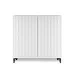 Комод ROYAL 5061 эко (Белый-Черный)