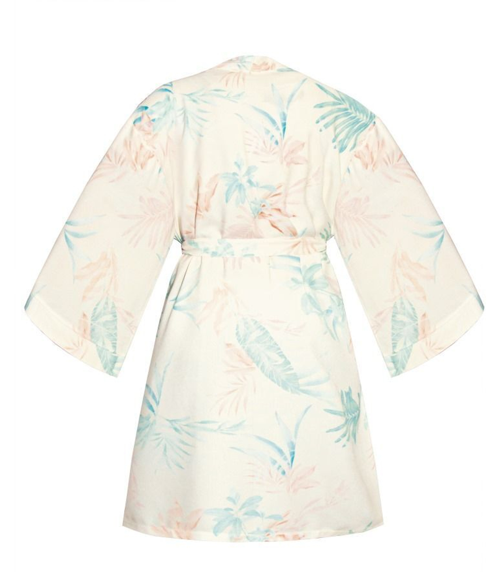 Халат Coco с длинным рукавом (Размер: M) (Цвет: пудровый)