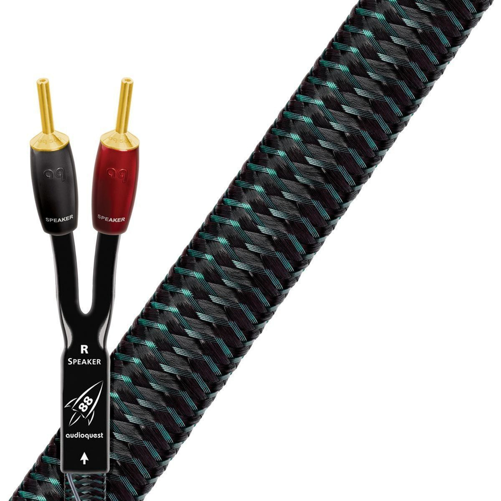 Акустический кабель AudioQuest Rocket 88 FR-BANANAG (2.5 м)