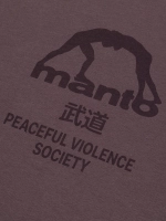 Футболка MANTO SOCIETY сливовая