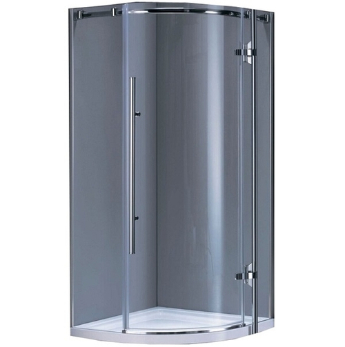 Душевой уголок Grossman GR-5090 190x90 профиль Хром стекло прозрачное