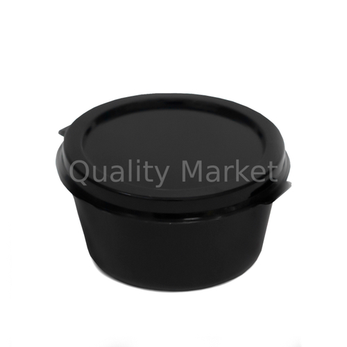 Соусник 30 мл в упаковке черный Покров. Полимер 1920шт/24уп/80шт