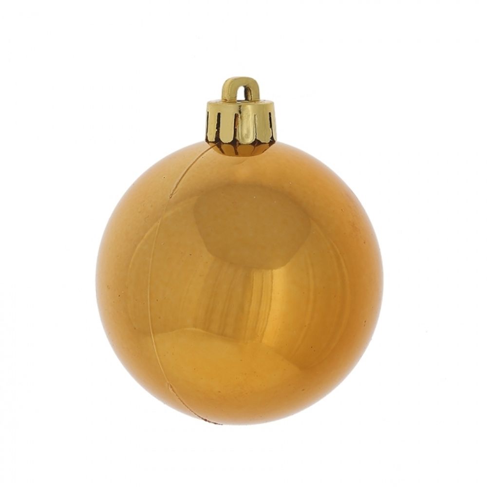 GAEM Набор из 6шт Украшение новогоднее Шар "Медовое чудо", D 6 см, L17,5 W6 H11,5 см