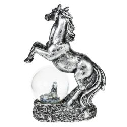 GAEM Фигурка декор в стекл шаре "Лошадь", L10 W5 H14 см, 2в.