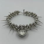 sharp heart necklace