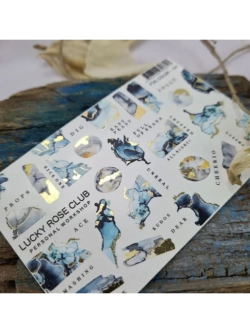 Набор слайдеры 2шт Lucky Rose. Foil 104, 105