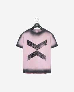 Футболка Sun Faded розовая