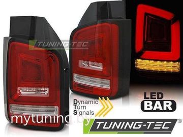 Фонари задние LED BAR RED WHITE SEQ для VW T6 15-19 TR