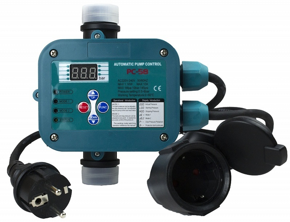 Автоматика для насоса Vodotok РС-58 (2х режимная)