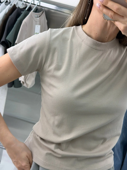 Футболка женская арт. 821 цвет "бежевый"