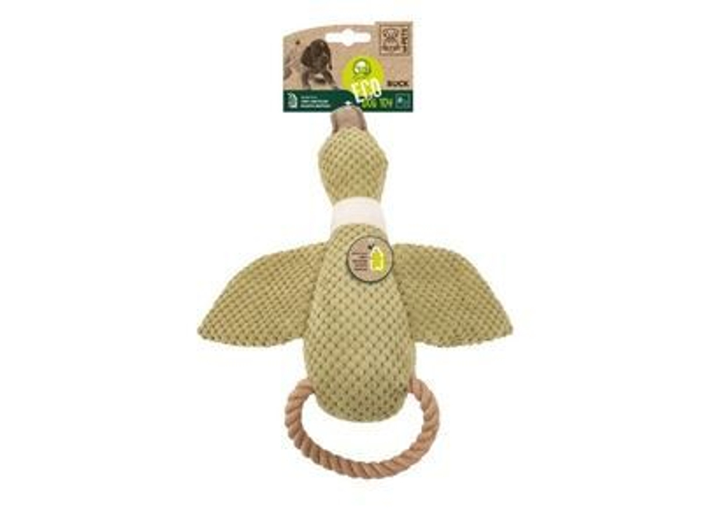 M-PETS Игрушка мягкая для собак Утка Бак, 35x30x9 см