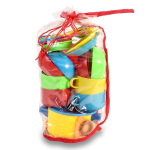 Пластмассовый игрушечный набор "Посуда" (15*15*30 см), пакет