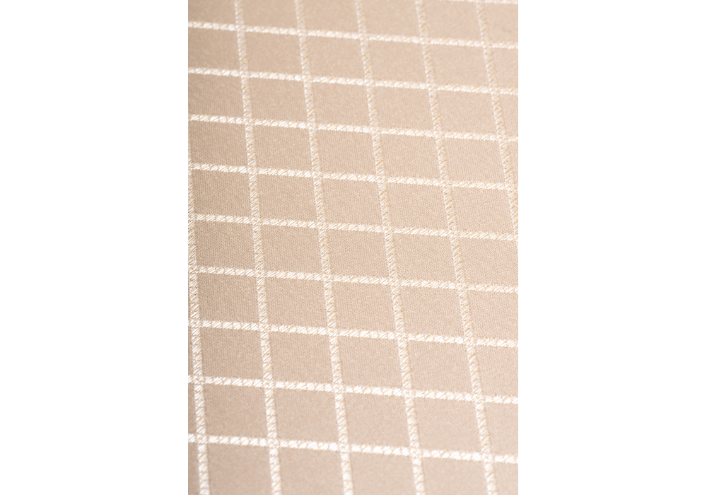 Стул деревянный Woodville Айра молочный, ромб, ножки белые