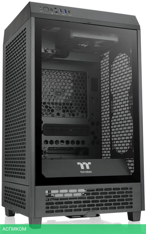 Корпус Thermaltake The Tower 200 без БП Black (CA-1X9-00S1WN-00)