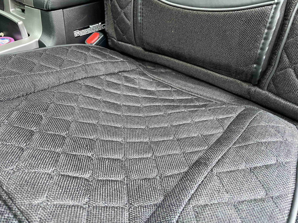 Комфорт (Черный) / Чехол для переднего сиденья с подголовником, универсальный, без комплекта, серия: а-комфорт, (за 1 шт.) =