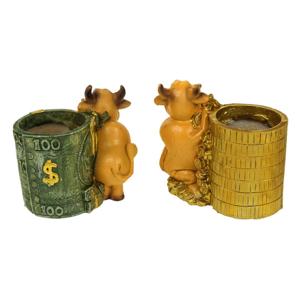 Статуэтка-подставка под ручки в ассорт Бык