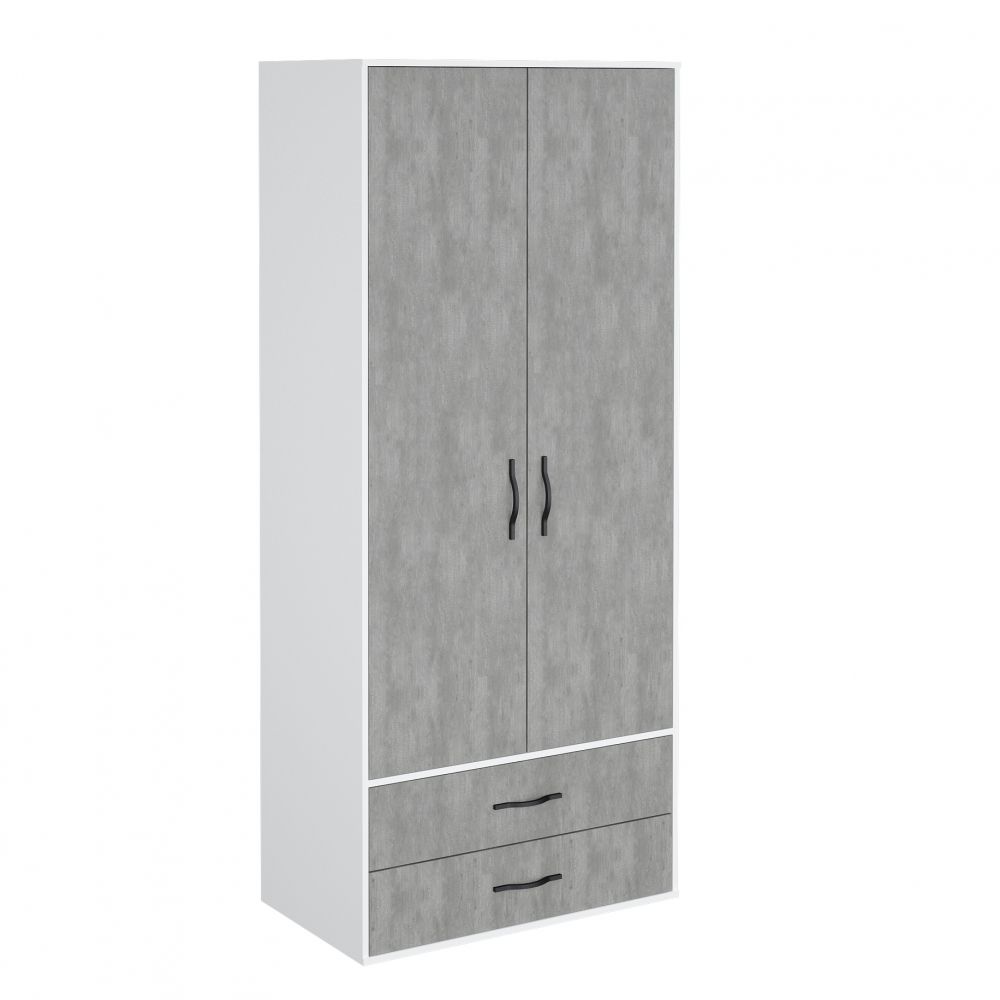 Шкаф гардеробный 900 2 ящика Junior