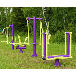 Smart-1019 Уличный тренажер Жим от груди ZAVODSPORTA