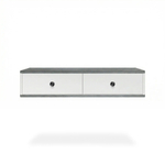 Подвесной туалетный столик консоль Royal 5310 эко (Металл Бруклин-р.черная)