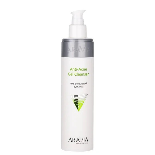 Очищающий гель для жирной и проблемной кожи Aravia Professional Anti-Acne Gel Cleanser 250мл
