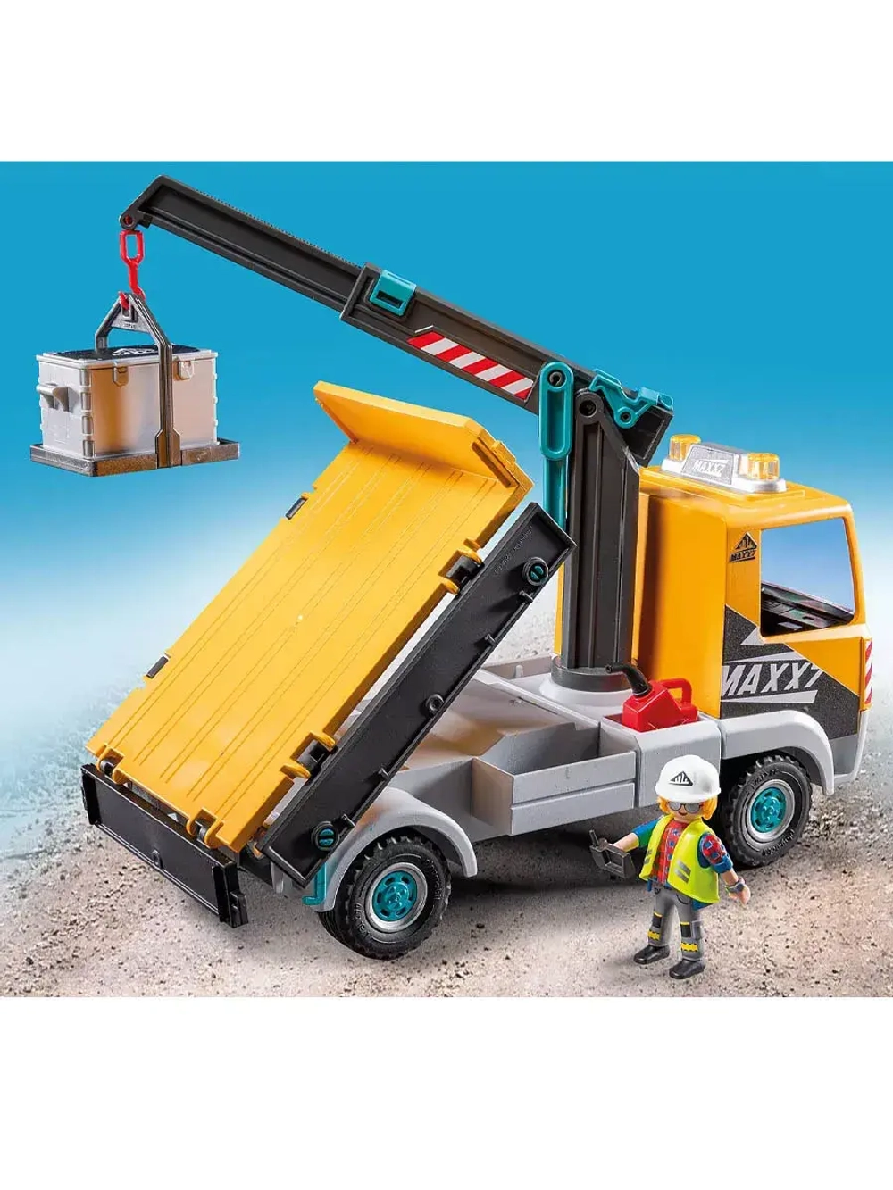 Набор Строительный грузовик с краном Playmobil 71750