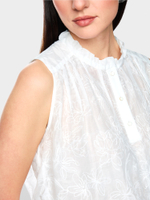 Блузка из хлопка и шелка