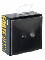 FORTE&PIANO Розетка двойная TV+SAT FP138 черный IEK