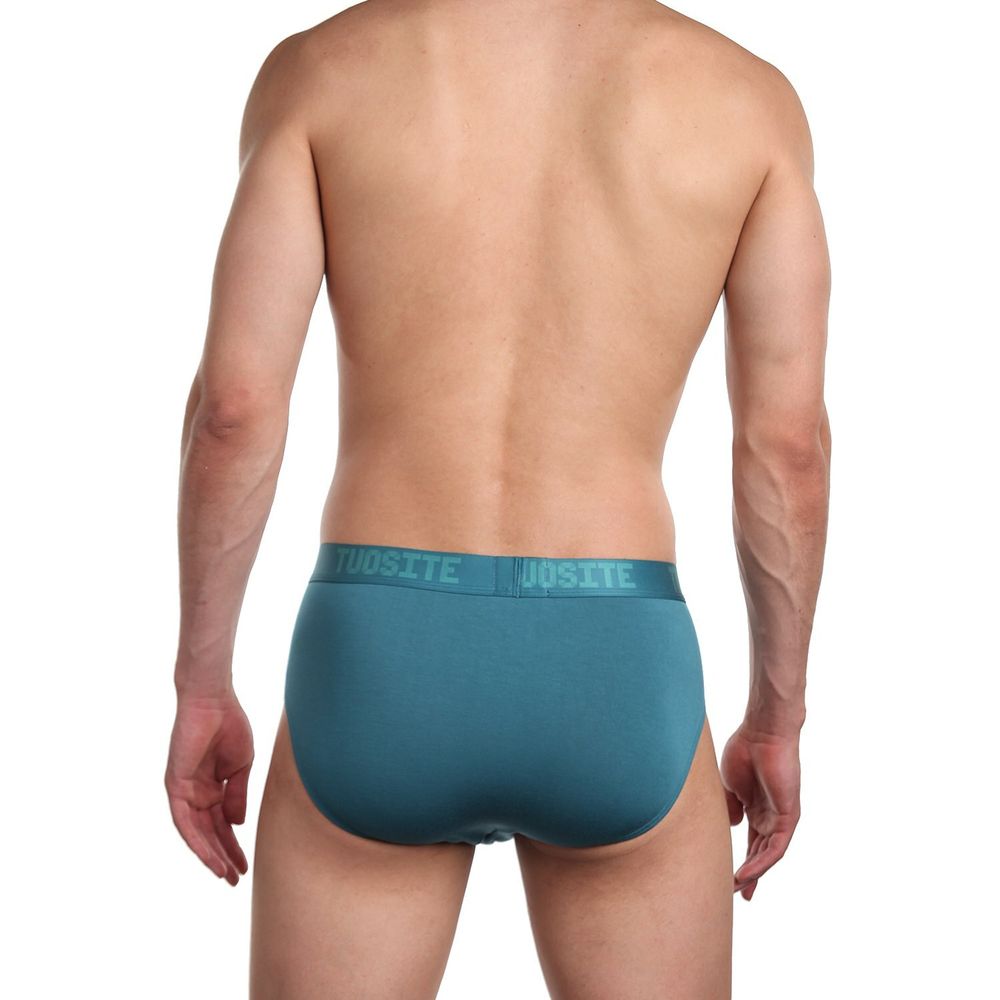 Мужские трусы брифы бирюзовые TUOSITE TS7825-4