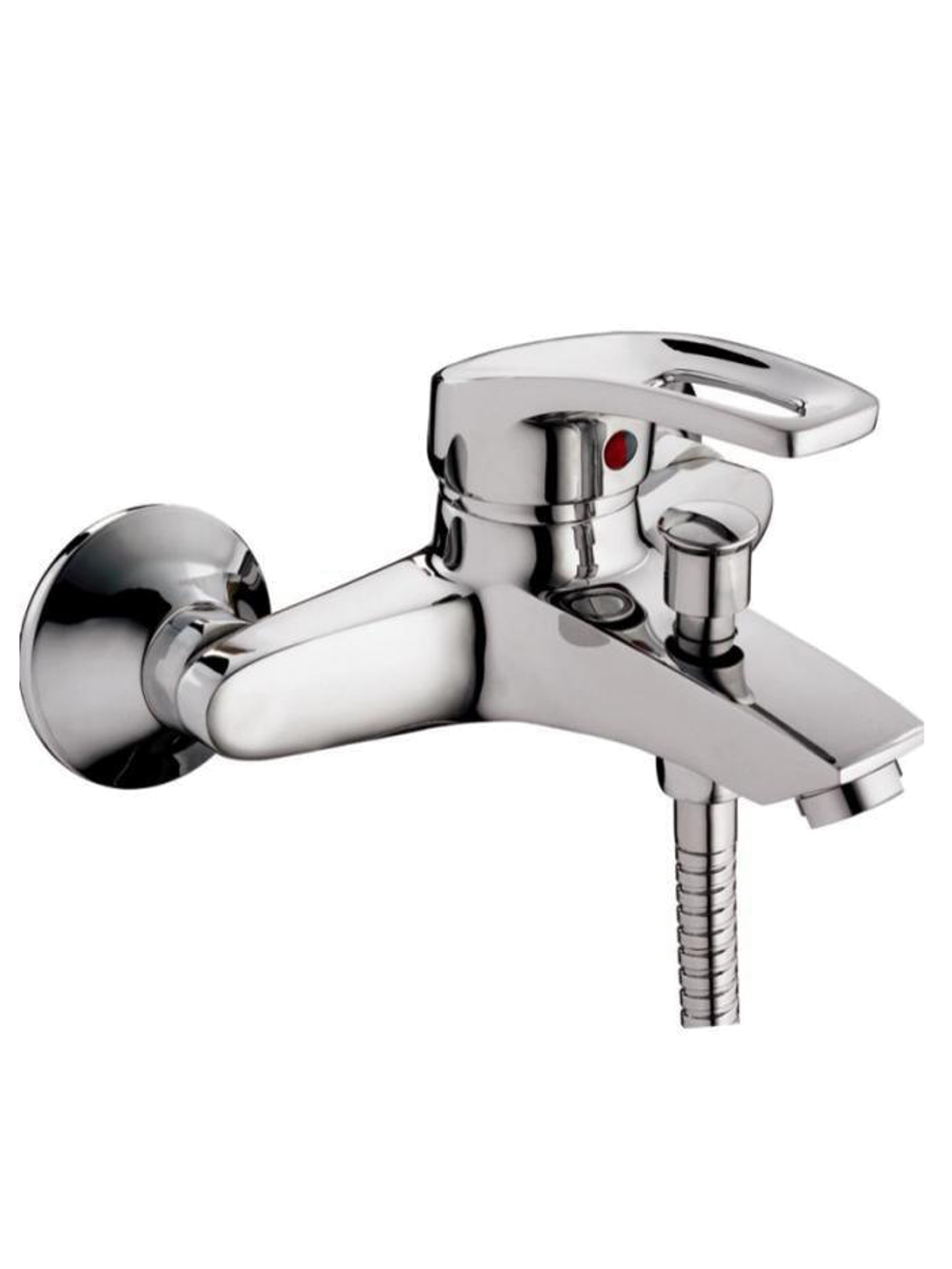 Смеситель для ванны однорычажный WeltWasser  WW MX  ISAR 503 4665293456338 Хром  С изливом