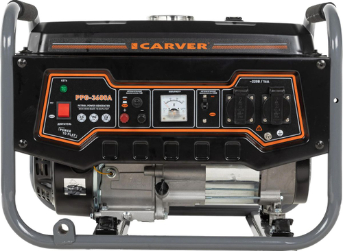 Генератор Carver PPG- 3600А бензин