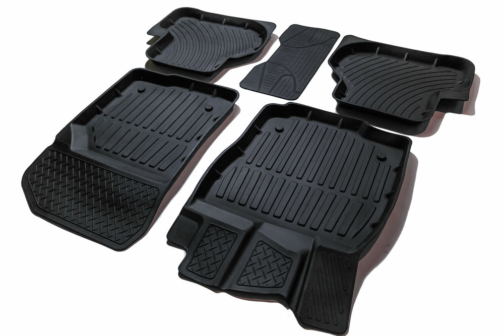 Коврики резиновые в салон 3D PREMIUM для Audi A3 (2012-) SRTK.PR.A.3.12G.02X55