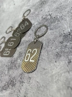 Номерки на ключи металлические 61-65